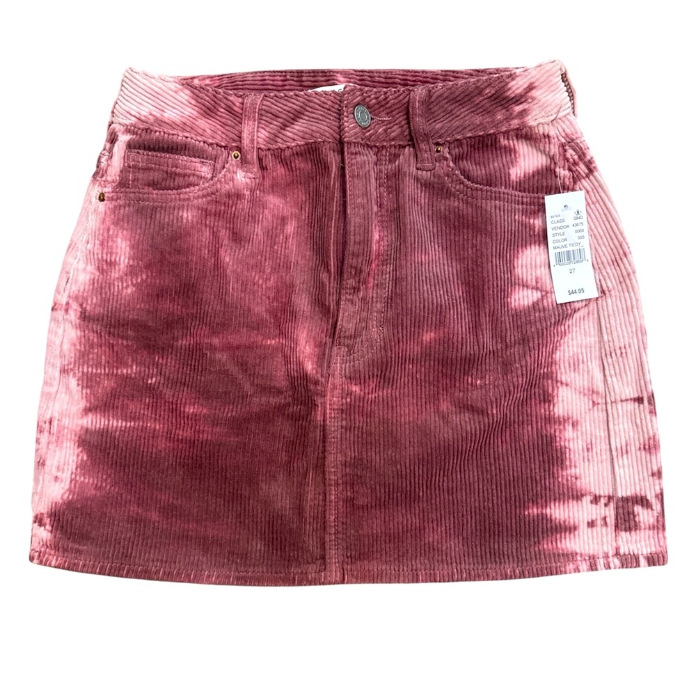 Pacsun Corduroy button skirt size 27